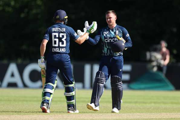 Roy built ever-accelerating partnerships with Salt and Buttler to help England take the CWC Super League ODI series and displace Bangladesh at the top of the table Roy built ever-accelerating partnerships with Salt and Buttler to help England take the CWC Super League ODI series and displace Bangladesh at the top of the table