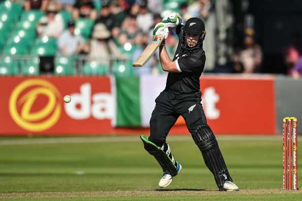 Michael Bracewell played a key role again as New Zealand sealed the series Michael Bracewell played a key role again as New Zealand sealed the series