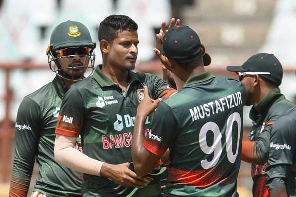 Mehidy Hasan and Nasum Ahmed shared 7 wickets between themselves. Mehidy Hasan and Nasum Ahmed shared 7 wickets between themselves.