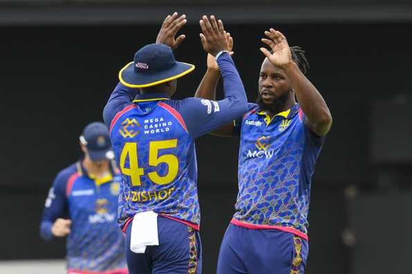 Kyle Mayers starred in Barbados Royals' victory against St Lucia Kings Kyle Mayers starred in Barbados Royals' victory against St Lucia Kings