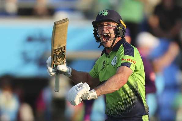 Campher scored 72* off 32 balls Campher scored 72* off 32 balls