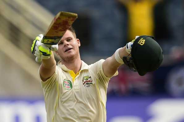 Steven Smith's fine hundred helped Australia to a position of strength.