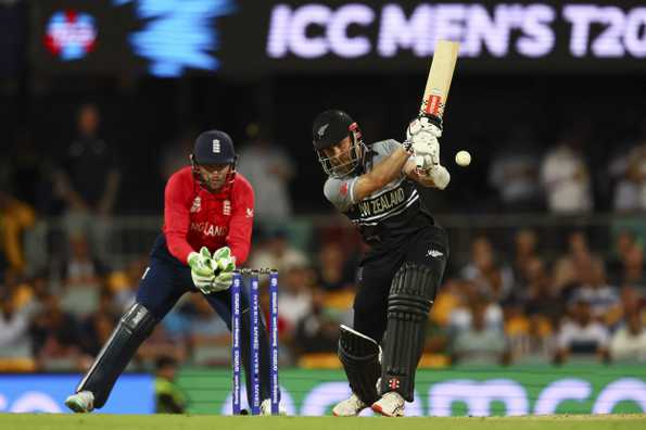 Williamson scored a run-a-ball 40 against England Williamson scored a run-a-ball 40 against England