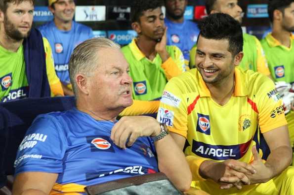 "I think whichever team gets nervous will lose the battle," said Suresh Raina. "I think whichever team gets nervous will lose the battle," said Suresh Raina.