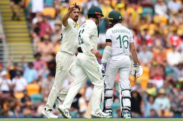 Mitchell Starc returned figures of 3 for 41 Mitchell Starc returned figures of 3 for 41