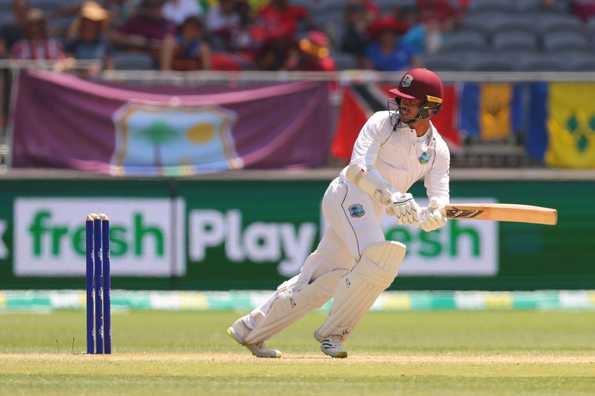 Chanderpaul converted his maiden ton into a double. Chanderpaul converted his maiden ton into a double.