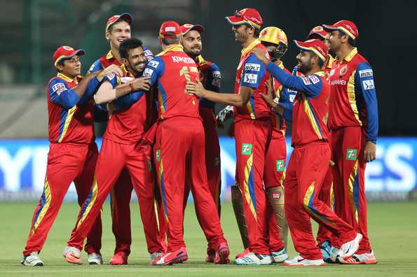 Yuzvendra Chahal picked up the wickets of Brendon McCullum, Suresh Raina and MS Dhoni in RCB's clash against CSK. Yuzvendra Chahal picked up the wickets of Brendon McCullum, Suresh Raina and MS Dhoni in RCB's clash against CSK.