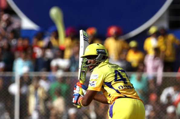 Dwayne Bravo played the spinners admirably and maintained a healthy strike-rate. Dwayne Bravo played the spinners admirably and maintained a healthy strike-rate.