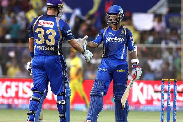 A record stand between Ajinkya Rahane and Shane Watson helped RR to a comfortable win against CSK.