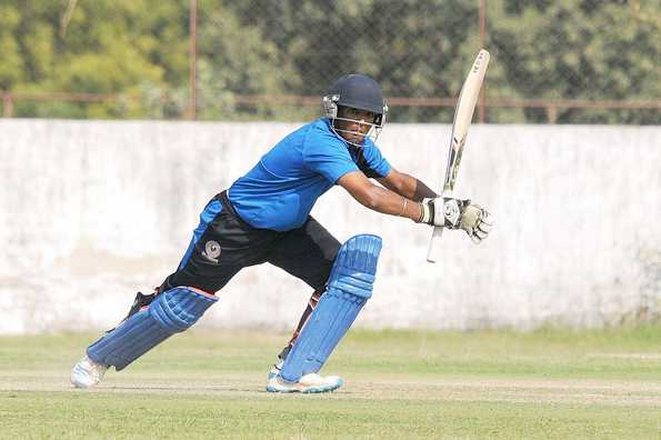 Smit Patel's unbeaten knock of 50 off 49 balls helped Gujarat beat Punjab by two wickets. Smit Patel's unbeaten knock of 50 off 49 balls helped Gujarat beat Punjab by two wickets.