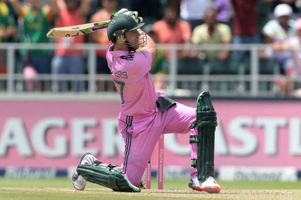 De Villiers hit nine fours and 16 sixes in his 44-ball 149. De Villiers hit nine fours and 16 sixes in his 44-ball 149.