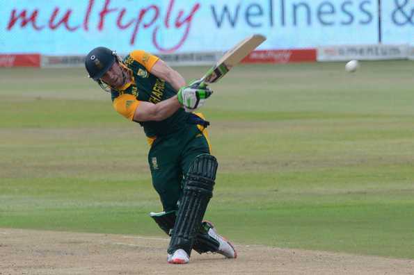 AB de Villiers stroked his 43rd ODI fifty and a 123-run stand with David Miller helped South Africa put up a good total. AB de Villiers stroked his 43rd ODI fifty and a 123-run stand with David Miller helped South Africa put up a good total.