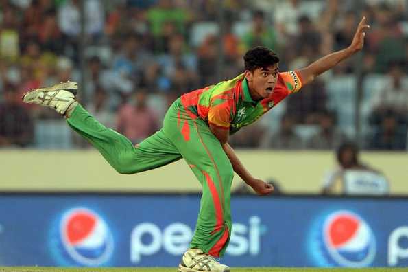 Debutant Taskin Ahmed rattled India