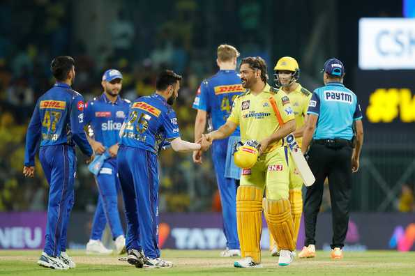 CSK won by 6 wickets