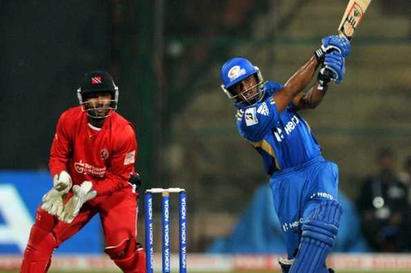 Ambati Rayudu in action.