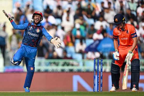 Netherlands lost wickets in heaps after a fine start. Netherlands lost wickets in heaps after a fine start.