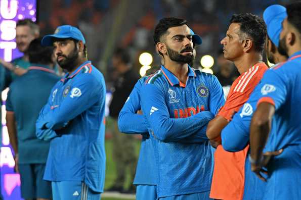 Dravid revealed that it was tough for him to see the players in such a state of mind Dravid revealed that it was tough for him to see the players in such a state of mind