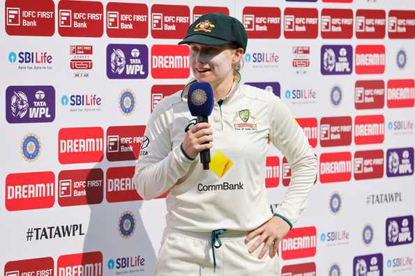 Healy conceded that her team lost the momentum early on in the Test itself Healy conceded that her team lost the momentum early on in the Test itself