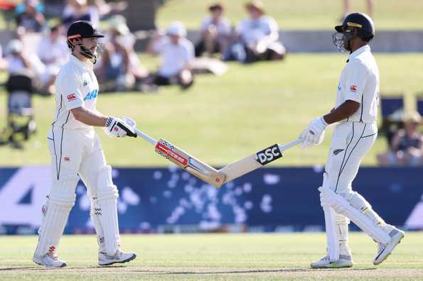 Ravindra and Williamson hit unbeaten tons Ravindra and Williamson hit unbeaten tons