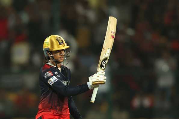 The RCB captain led her side to a fast start at the Chinnaswamy The RCB captain led her side to a fast start at the Chinnaswamy