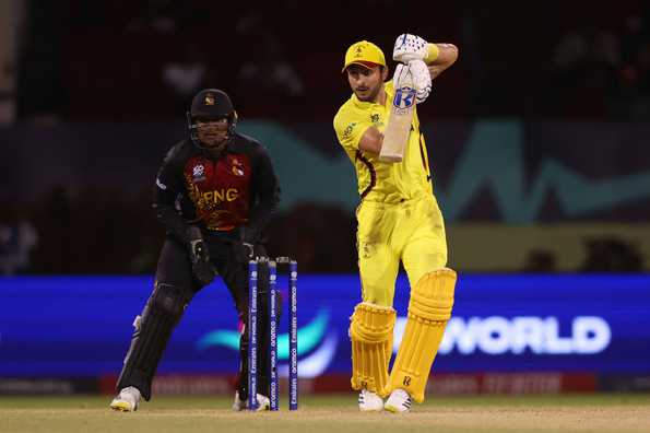 Riazat Ali Shah led the way with a 56-ball 33 Riazat Ali Shah led the way with a 56-ball 33