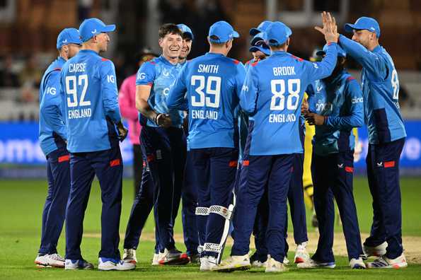 Matthew Potts picked up four crucial wickets as England cruised to victory Matthew Potts picked up four crucial wickets as England cruised to victory