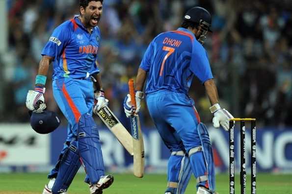 MS Dhoni's winning six marked India's biggest moment of 2011.