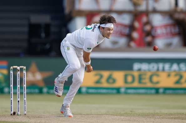 Gerald Coetzee is in doubt for the second Test with a groin problem Gerald Coetzee is in doubt for the second Test with a groin problem