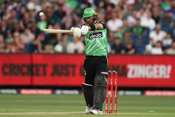 Glenn Maxwell smashed an unbeaten 32-ball 76* Glenn Maxwell smashed an unbeaten 32-ball 76*