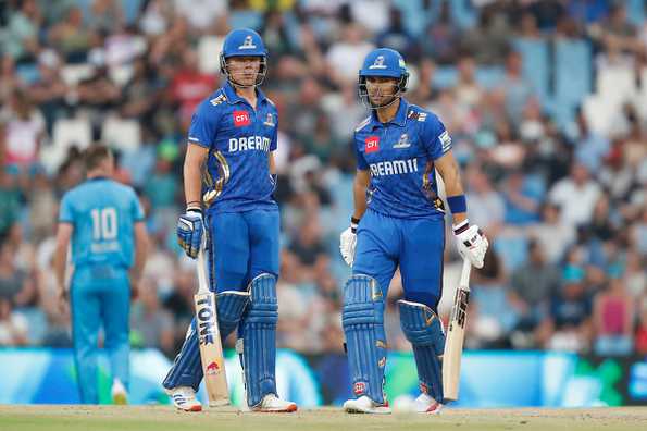 Brevis and Hendricks put on a 142-run stand off just 68 balls. Brevis and Hendricks put on a 142-run stand off just 68 balls.