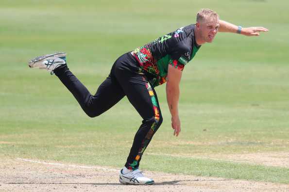 Corbin made his Test and ODI debuts in the recent home series against Pakistan. Corbin made his Test and ODI debuts in the recent home series against Pakistan.