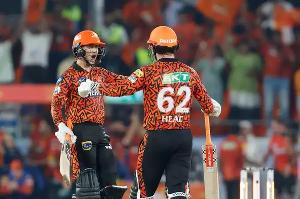 Travis Head and Abhishek Sharma are one of the most lethal opening batting combinations this IPL Travis Head and Abhishek Sharma are one of the most lethal opening batting combinations this IPL