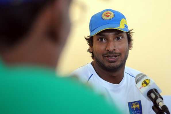 Sri Lankan captain Kumar Sangakkara addresses the media at the Pallekele International Cricket Stadium in December, 2010. Sri Lanka cannot ask for more of Sangakkara who performs a triple role - stylish batsman, safe wicket-keeper and shrewd captain. Sri Lankan captain Kumar Sangakkara addresses the media at the Pallekele International Cricket Stadium in December, 2010. Sri Lanka cannot ask for more of Sangakkara who performs a triple role - stylish batsman, safe wicket-keeper and shrewd captain.