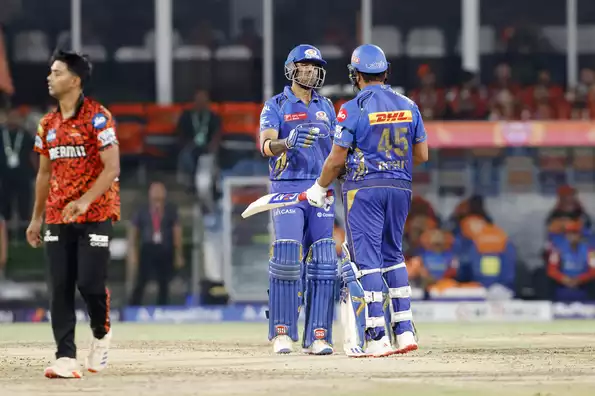 Rohit, SKY led the chase for MI's fourth straight win.