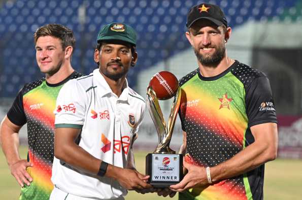 Zimbabwe and Bangladesh share the spoils of the two-Test series Zimbabwe and Bangladesh share the spoils of the two-Test series