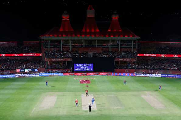 The game was called off after 10.1 overs. The game was called off after 10.1 overs.
