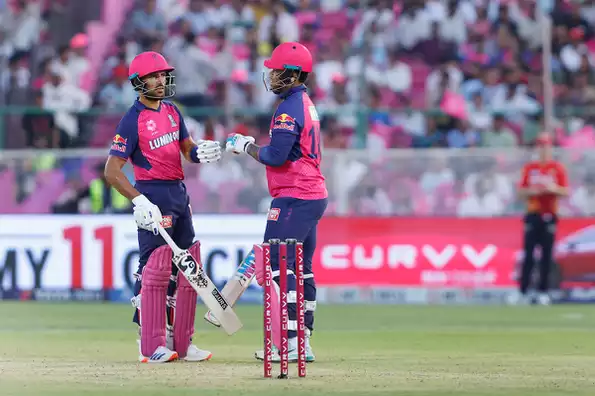 Royals have failed to chase eight times in IPL 2025.