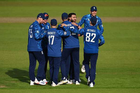 England won by 238 runs after posting 400 on the board batting first. 
