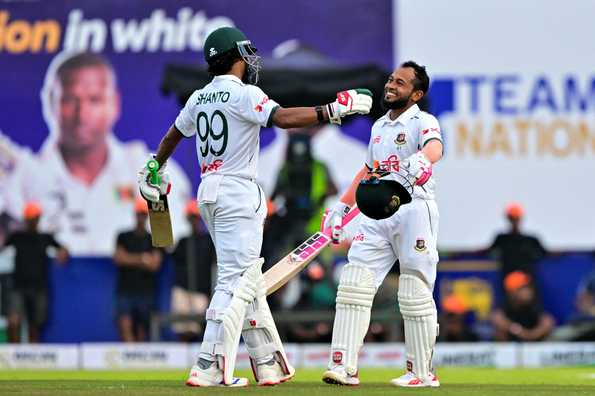 Najmul and Mushfiqur both cracked unbeaten tons Najmul and Mushfiqur both cracked unbeaten tons