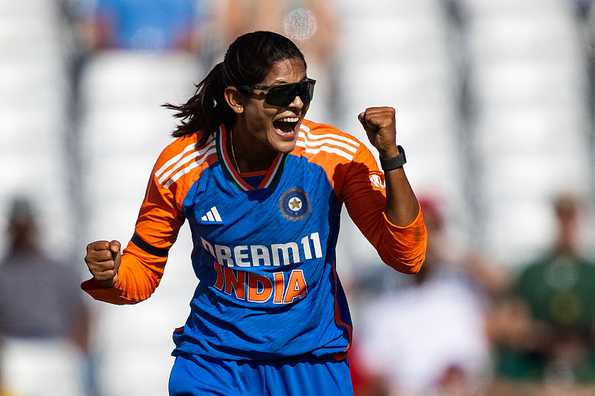 Radha Yadav has been named India A captain in all three formats. Radha Yadav has been named India A captain in all three formats.