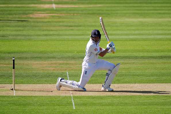 Root finished the day unbeaten on 99. Root finished the day unbeaten on 99.