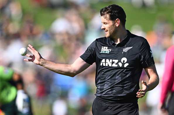 Jacob Duffy picked up three wickets for New Zealand Jacob Duffy picked up three wickets for New Zealand