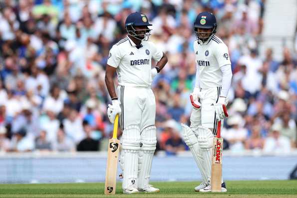 Sudharsan and Gill led a steady rebuild after early strikes from Atkinson and Woakes Sudharsan and Gill led a steady rebuild after early strikes from Atkinson and Woakes