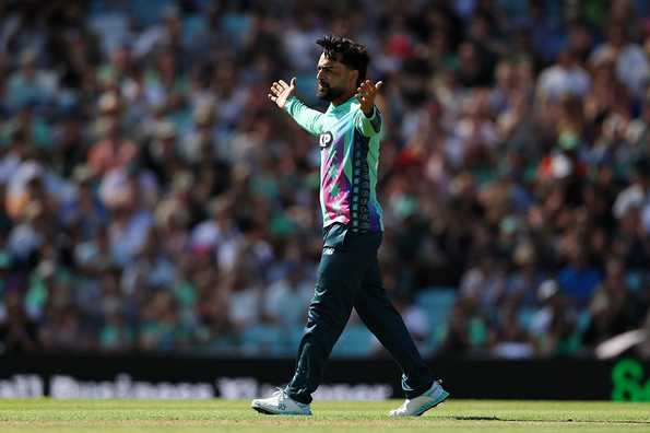 It was back-to-back Player-of-the-Match awards for Rashid Khan! It was back-to-back Player-of-the-Match awards for Rashid Khan!
