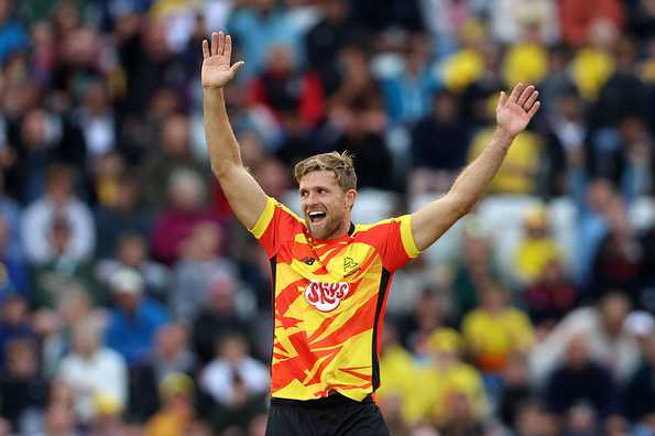 Willey wrecked the Manchester Originals top order. Willey wrecked the Manchester Originals top order.