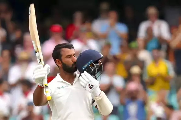 Pujara is one of only three batters to bat all five days of a Test Pujara is one of only three batters to bat all five days of a Test
