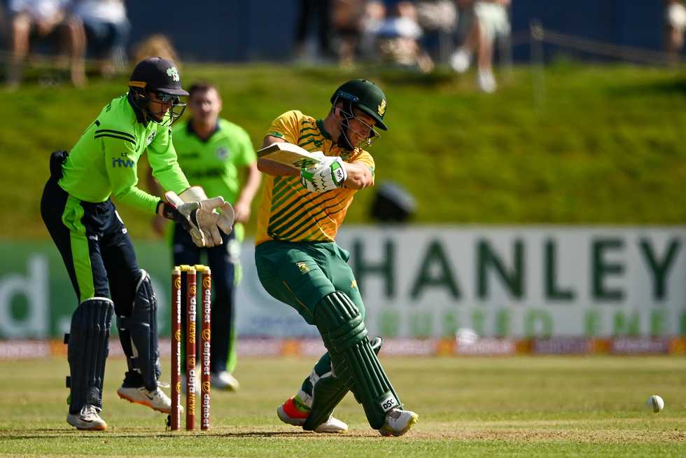 Miller, who hasn't always played up to his potential, scored 75 not out off 44 balls Miller, who hasn't always played up to his potential, scored 75 not out off 44 balls