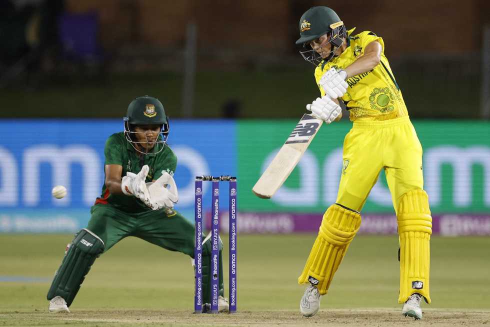 Of the players who took the field for Australia on Tuesday, only one had not earned a WPL contract. Bangladesh had none. Of the players who took the field for Australia on Tuesday, only one had not earned a WPL contract. Bangladesh had none.