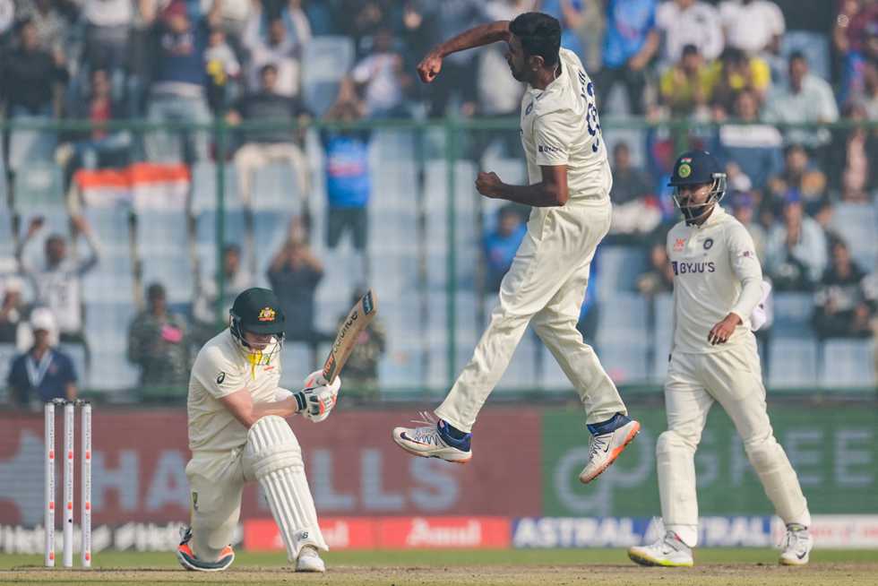 Smith was among the handful of batters who fell attempting the sweep shot in Australia's second innings. Smith was among the handful of batters who fell attempting the sweep shot in Australia's second innings.