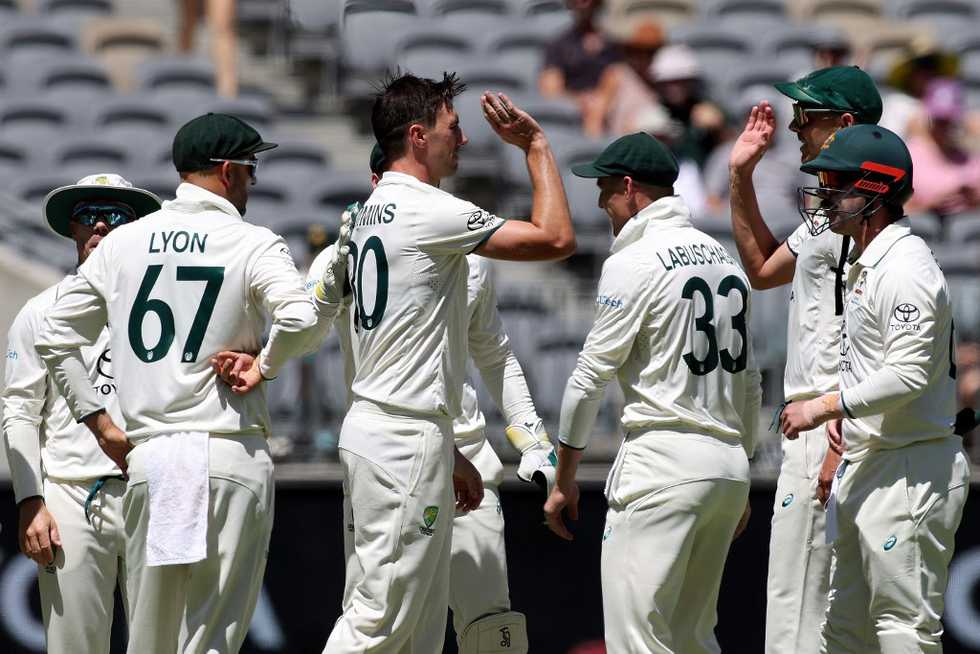 Pat Cummins worked over Babar Azam before Mitchell Marsh delivered the coup de grace. Pat Cummins worked over Babar Azam before Mitchell Marsh delivered the coup de grace.